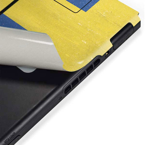 Sweden Flag Distressed Nintendo Switch Bundle Skin